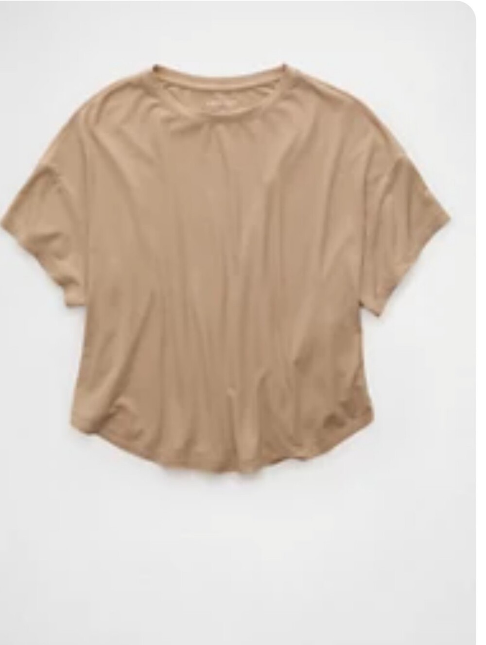 AE Soft & Sexy Boxy Ribbed Tee Large NWT - Picture 5 of 7